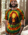 Maxcorners Bigfoot Under Moon Swirl All Over Print LM1601