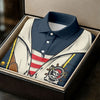 Maxcorners Funny Pirate Costume Hawaiian Golf Shirt, Women's Golf Tops, Ladies Golf Shirts LM1507