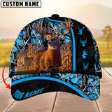 Maxcorners Premium Unique New Deer Hunting Camouflage Pattern Multicolor Personalized Name 3D Cap