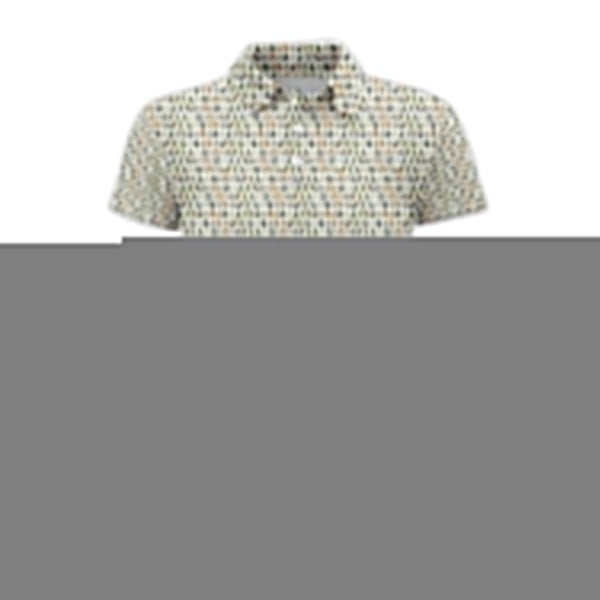 Maxcorners Crazy Pattern Golf Shirt, Halloween Golf Shirt For Men, Funny Golf Shirt, Golf Gift For Golfer