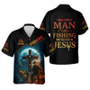 Maxcorners I Like Fishing And Believe In Jesus SPF Shirt For Men, Christian Fishing, Gift For Fisherman