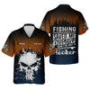 Maxcorners Fishing Saved Me From Being A Pornstar Hexagon Pattern SPF Shirt, Funny Fishing Shirt, Gift For Fisherman