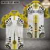 Maxcorners Darts Precision Arrow Geometric Pattern Multiple Options Personalized Name, Team Name 3D Shirt