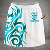 Maxcorners Darts Gold Tribal Crown Personalized 3D Skirts With Shorts
