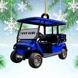 Maxcorners Personalized Golf Cart Ornaments, Golf Keychain, Funny Golf Accessories, Gift For Golf Lovers