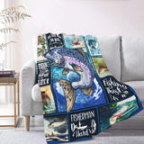 Maxcorners Water Fishing Art Fishing Blanket