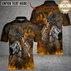 Maxcorners Darts Cowboy Skeleton Multicolor Customized Name, Team Name 3D Shirts