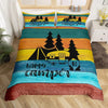 Maxcorners Happy Camping Bedding Set