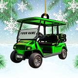 Maxcorners Personalized Golf Cart Ornaments, Golf Keychain, Funny Golf Accessories, Gift For Golf Lovers