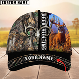 Maxcorners Epic Sarin Design Deer Hunting Multicolor Option Personalized Name 3D Cap