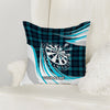 Maxcorners Darts Classic Plaid Target Multicolor Customized Name 3D Pillow