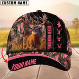 Maxcorners The Unique Premium Deer Hunting Camouflage Pattern Multicolor Personalized Name 3D Cap