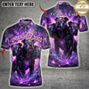 Maxcorners Darts Thunder Hell Dogs Cerberus Dartboard Multiple Options Personalized Name, Team Name 3D Shirt