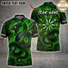 Maxcorners Darts Mystic Dragon Energy Orb Multiple Options Personalized Name, Team Name 3D Shirt