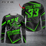 Maxcorners Personalized Name Motorcycle Adventure Sweatshirt