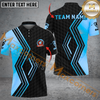 Maxcorners Golf Line Breaker Multicolor Option Customized Name, Team Name 3D Polo Shirt