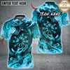 Maxcorners Darts Flaming Dragon Dartboard Multiple Options Personalized Name, Team Name 3D Shirt