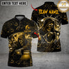 Maxcorners Bowling & Pins Thunder Reaper On The Lane Customized Name, Team Name 3D Shirt (6 Colors)