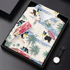 Maxcorners Tropical Border Collie Beach Hawaiian Golf Polo Shirt, Ladies Golf Shirt, Womens Golf Tops LM1507