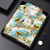 Maxcorners Cute Funny Duck Hawaiian Golf Shirt, Beach Theme Women's Golf Tops, Ladies Golf Shirts LM1507
