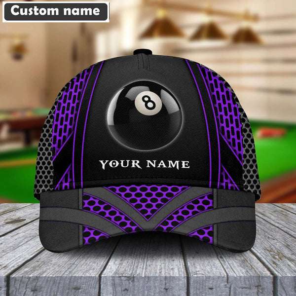 Maxcorners Colorful Personalized Billiards 8 Net Pattern Cap