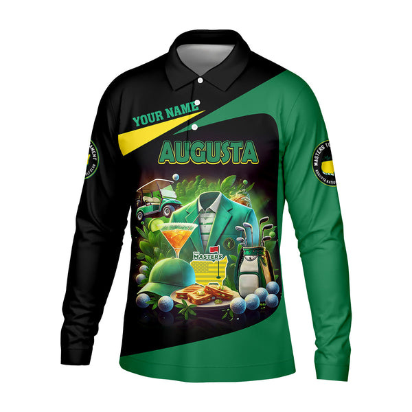 Maxcorners Custom Augusta Golf Master Men's Golf Polo Shirt, Mens Golf Gift, Mens Golf Shirt