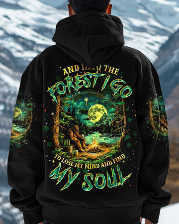 Maxcorners And Into The Forest I Go Bigfoot All Over Print LM1601