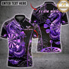Maxcorners Darts Golden Imperial Dragon Ornate Dartboard Multiple Options Personalized Name, Team Name 3D Shirt
