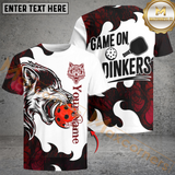 Maxcorners Pickleball Game On Dinkers Personalized Name Unisex Shirt