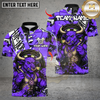 Maxcorners Darts Fire Bull Darts Design Multicolor Customized Name, Team Name 3D Shirts