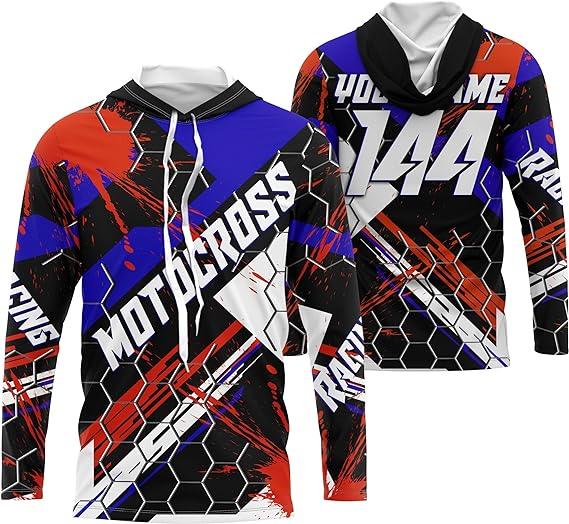 Maxcorners Motocross MX Customize Name And Number 3D Shirts