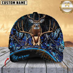 Maxcorners Deer Skull Hunting Camo Cap Multicolor Personalized Cap