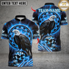 Maxcorners Fire Eagle Dart Design Multicolor Customized Name, Team Name 3D Shirts