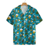 Maxcorners Hockey Beer Hawaiian Shirt