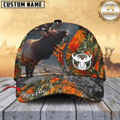 Maxcorners Camo Elk Hunting Cap Multicolor Personalized Cap
