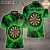 Maxcorners Darts Electric Strike Geometric Dartboard Multiple Options Personalized Name, Team Name 3D Shirt