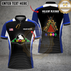 Maxcorners Snooker Classic Triangle Logo Multicolor Customized Name, Team Name 3D Shirts