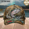 Maxcorners Fishing Camo Splash Lure Personalized 3D Cap