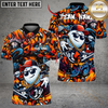 Maxcorners Hip Hop Golf Ball Shirt, Customized Name & Team Name 3D Shirts (4 Colors)