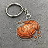 Maxcorners Personalized Cracked Clay Target Bullet Hit Custom Name Trap Shooting Acrylic Christmas Ornament And Keychain Custom Gift For Hunters 2D Flat