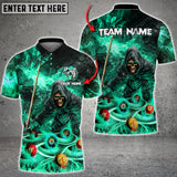 Maxcorners Billiards Lord Of Hell Personalized Name 3D Shirt (Multi Color Options)