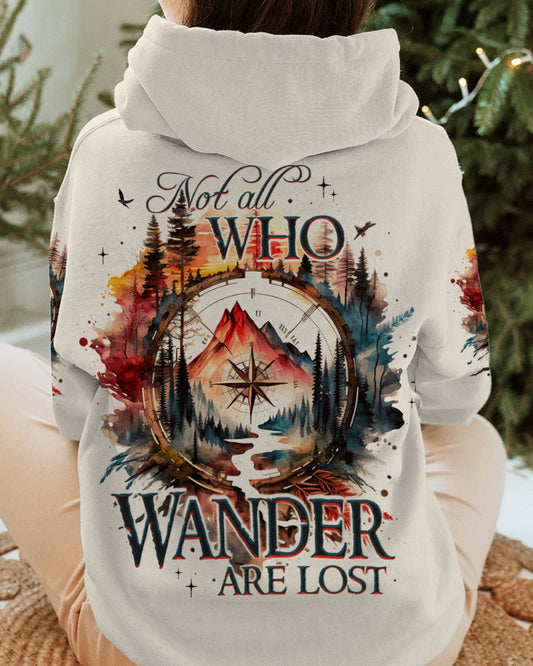 Maxcorners Not All Who Wander Are Lost All Over Print LM2101