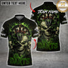 Maxcorners Darts Fire Skull Dartboard Multicolor Customized Name Team 3D Shirt