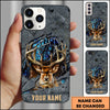 Maxcorners Deer Hunter Legendary Stag Hunting Personalized 3D Phone Case (4 colors)