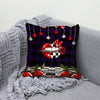 Maxcorners Darts Queen Lips Card Theme Multicolor Customized Name 3D Pillow