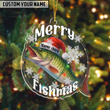 Maxcorners Fishing Customized Acrylic Ornament For Fishing Lovers