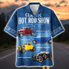 Maxcorners Retro Hot Rod Car Lover - Customized Car Photo Hawaiian Shirt