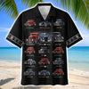 Retro Hot Rod Legends - Custom Classic Car Photo Hawaiian Shirt