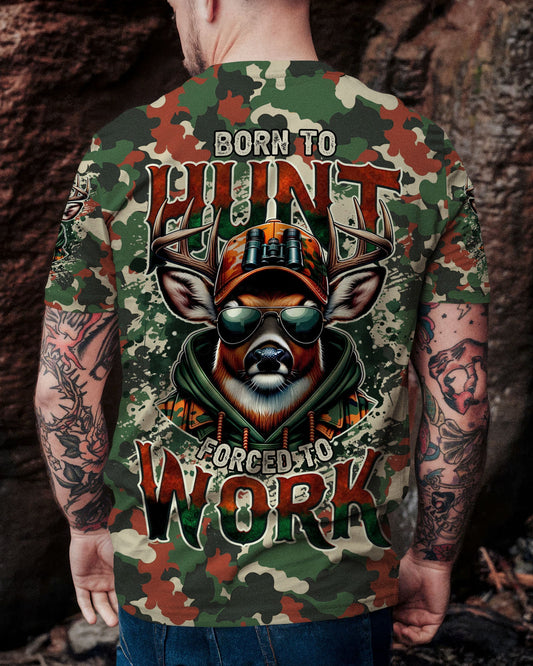 Maxcorners Born To Hunt Deer Camo All Over Print LM1501