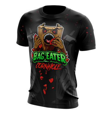 Maxcorners Bag Eater Cornhole Scary Jersey Halloween